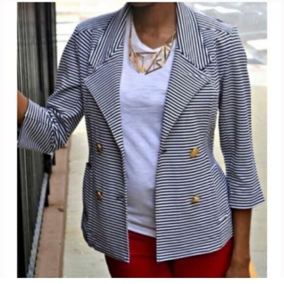 CAbi nautical blazer sz small. In great condition - Picture 1 of 7